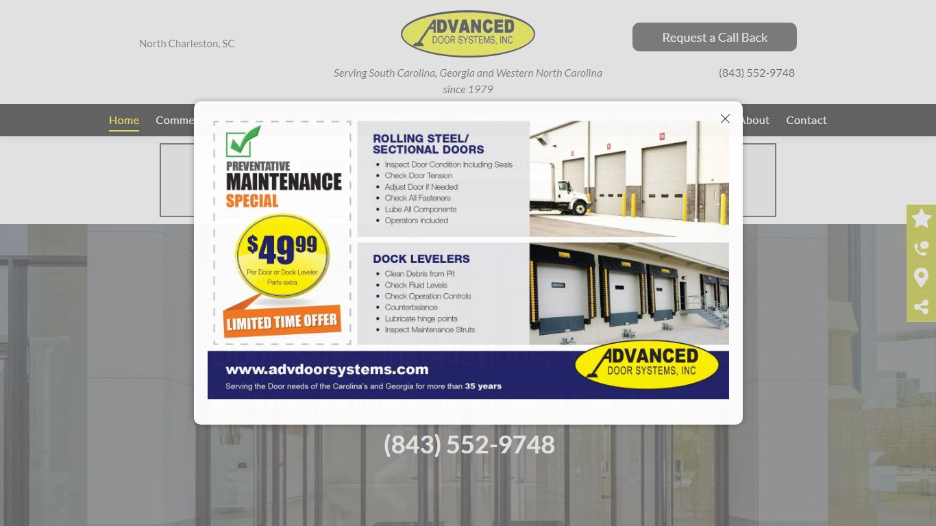 Advanced Door Systems | Door Sales | North Charleston, SC
