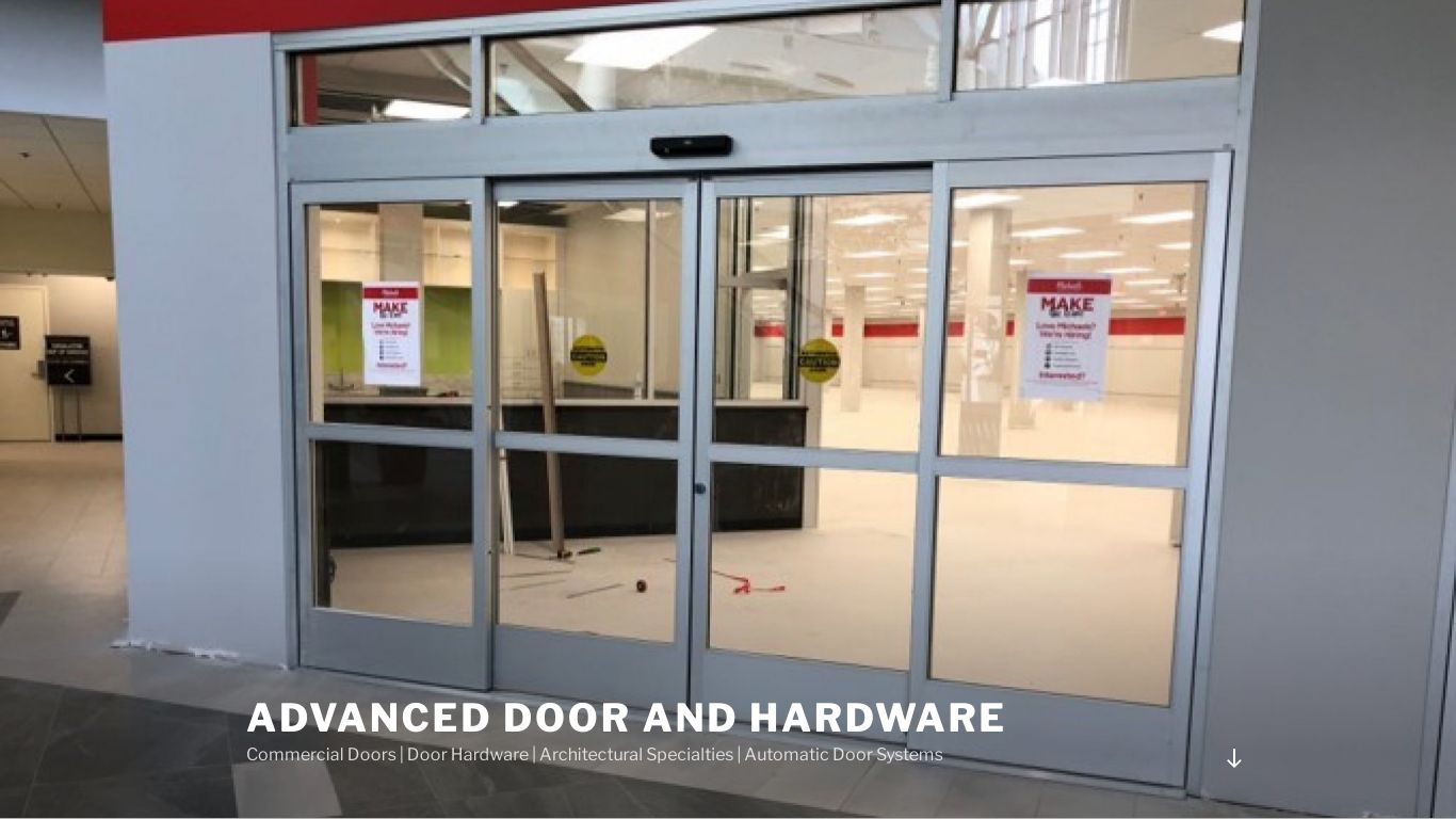 Advanced Door and Hardware - Automatic Door Systems